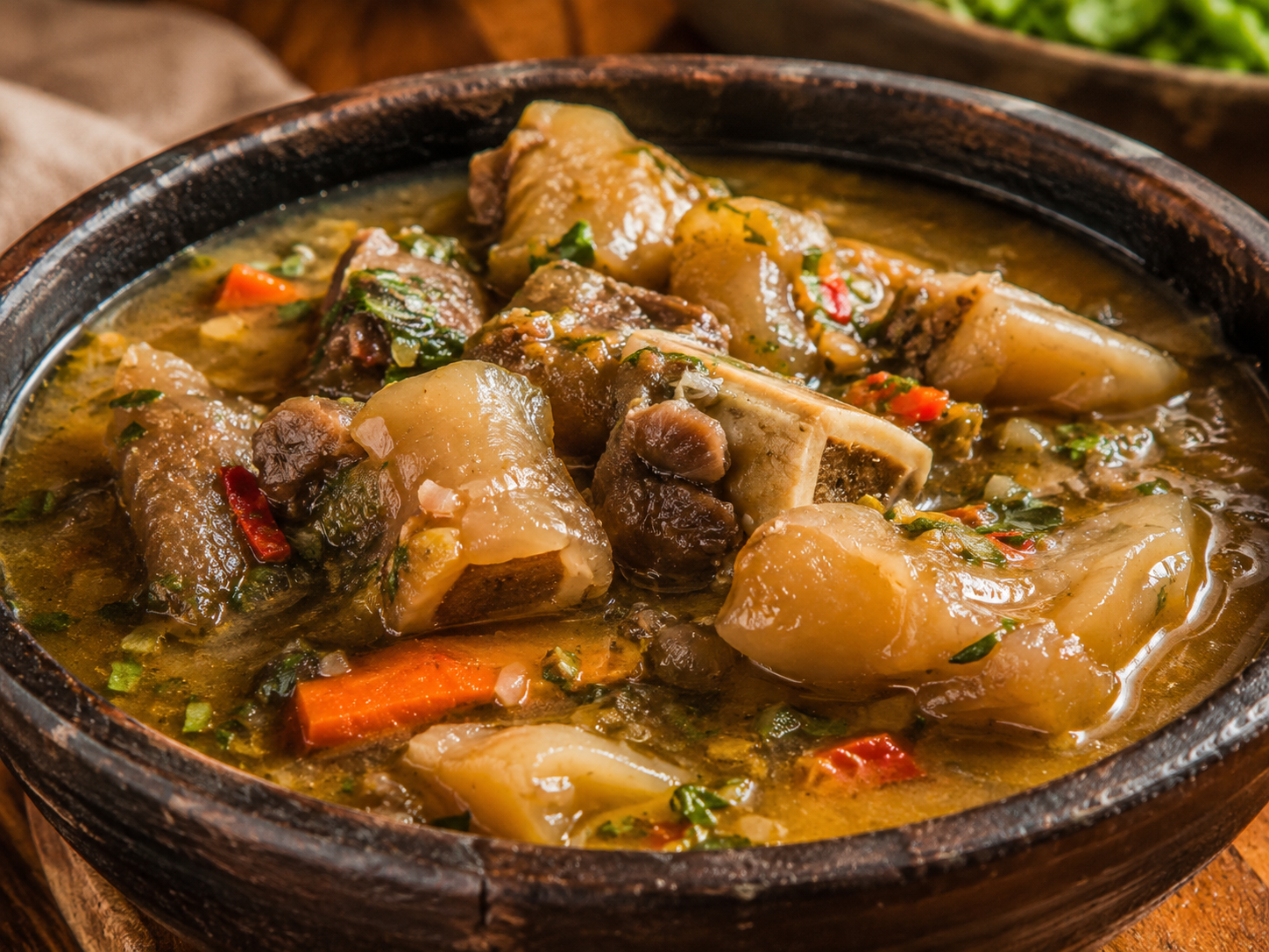 Soupe de pied de bœuf